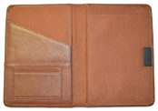 British Tan Stitched Leather Journal Interior